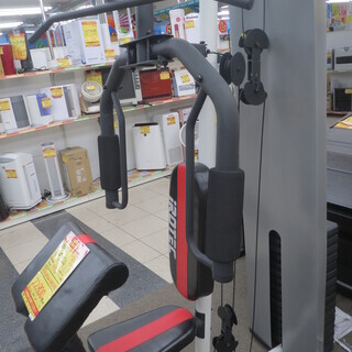 【引取限定】アイロテック パワーボディジム 200ポンド(約90㎏)タイプ ホームジム マルチジム iROTEC 中古品【小倉南区葛原東】