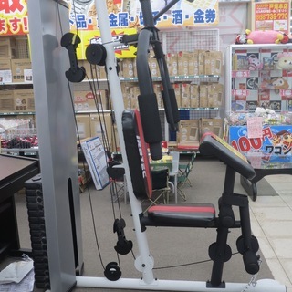 【引取限定】アイロテック パワーボディジム 200ポンド(約90㎏)タイプ ホームジム マルチジム iROTEC 中古品【小倉南区葛原東】