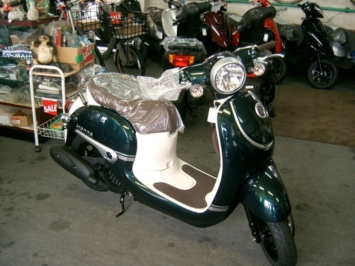 ご予約販売！（９月入荷枠）現在入手困難車輌！値下げ中！HONDA４サイクルジョルノ新車格安販売中！　最新型のＤＸ仕様！タスマニアグリーン盗難保険サービス致します！