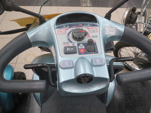 引取限定】スズキ セニアカー 中古品 ET4D ブルー 水色【小倉南区葛原