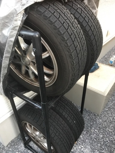 スタットレスタイヤ ホイール付 山6mm 175/65r14 12000円 今週なら…