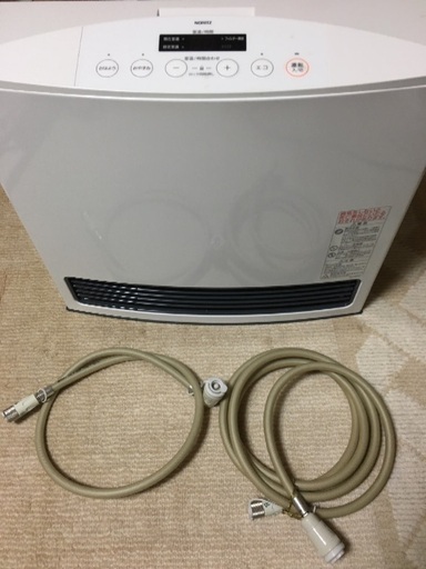 ガスファンヒーターを売ります。