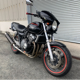 兵庫姫路発　実働CB400SF ブラック　ビキニカウル付き