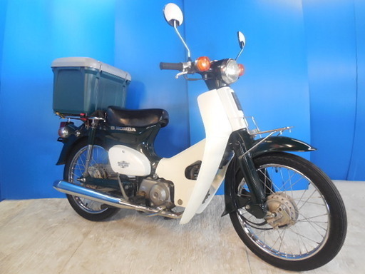 HONDA スーパーカブ50 緑 冬価格値引き！ 諸経費無し！ 試乗エンジン点検済み 当日お渡し可 自賠責保険加入で乗れます 横浜 都筑 宮前 激安！