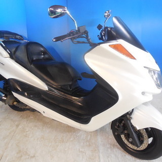 YAMAHA マジェスティ250C 白 消費者還元事業対象店 エンジン始動OK ...