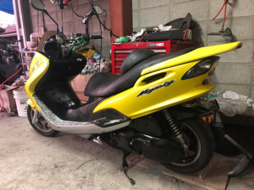 ☆安心の点検軽整備.動画☆プチカスタム ヤマハ マジェスティ125Fi