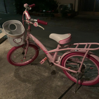 女の子用、ピンクの子ども自転車どうですか？