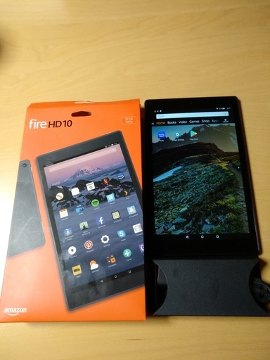 新品 Amazon fire HD 10 Google Play 導入済み