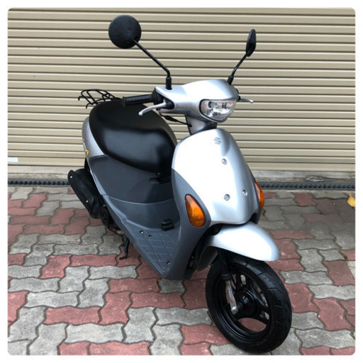 極上車 レッツ4 自賠責付き！ セル1 スズキ スズキ レッツ4 オレンジ