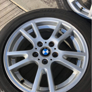 BMW 235/55R 17 ブリジストンタイヤ＋純正17インチ ホイール 4本セット
