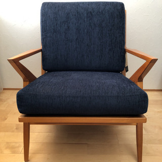CHLOROS 北欧家具 チーク無垢材 1人掛け チェア 椅子 クロロス - 子供用品