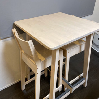 ☆ダイニングテーブルセット☆美品☆IKEAオシャレテーブル