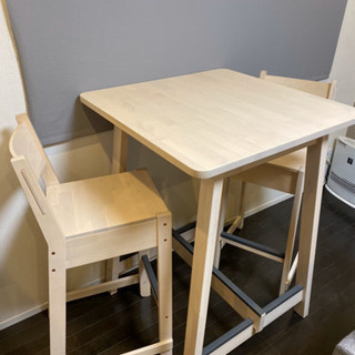 ☆ダイニングテーブルセット☆美品☆IKEAオシャレテーブル