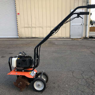 整備済 家庭菜園向 折り畳めて片手で持てる 2サイクル 1.5馬力 耕運機 ナカトミ ERCV-33 排気量43mL 現物確認歓迎 初期不良対応OK