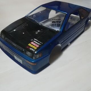 最終値下げ！ラジコン用ボディー「AE86レビン」