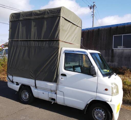 軽トラック幌ハイゼットs0p背高幌伸縮できます車検通せる高さまでダウン 室内210 215ｃｍくらい Yume 江南の外装 車外用品の中古あげます 譲ります ジモティーで不用品の処分