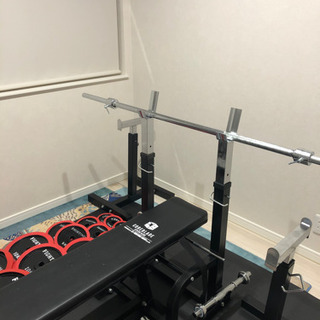 ☆ベンチプレス&ダンベル2本&補助両サイド☆ ☆ベンチプレス&ダンベル2本&補助両サイド☆