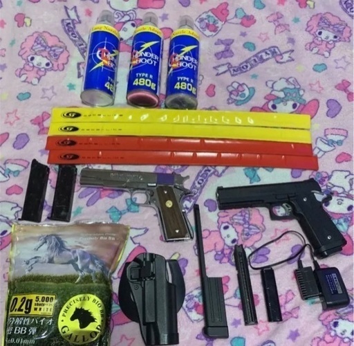ガバメント　電動ハイキャパ　エアガン