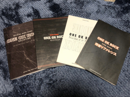ONE OK ROCK 楽譜4冊セット