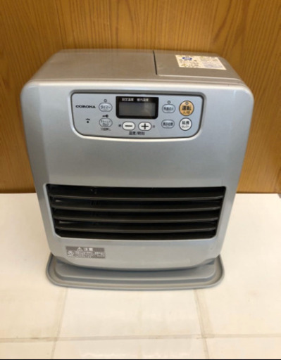 CORONA動作品/～12畳 5.0L （シルバー）灯油ファンヒーターコロナ よごれま栓 13年製 FH-EX3411E8（797）AKARI