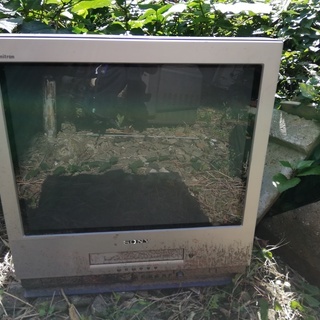 古い　ブラウン管　テレビ