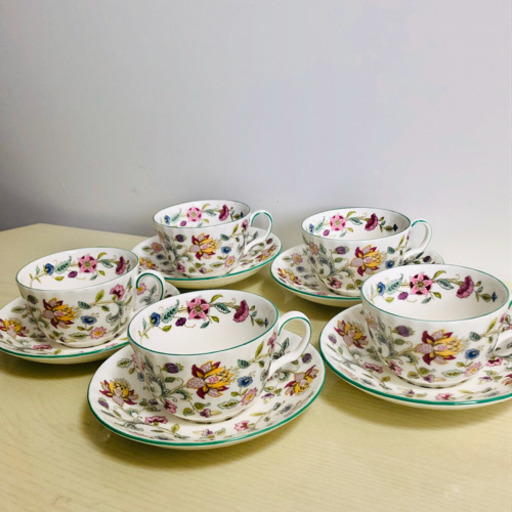 ミントン☆カップ＆ソーサー ＋ ハドンホールB&Bプレート ミントン☆カップ＆ソーサー ＋ ハドンホールB&Bプレート