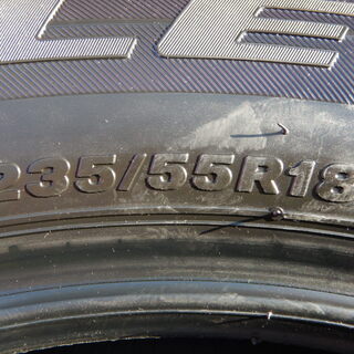 ブリヂストンデューラー　235/55Ｒ18　2本　まだほとんど使っていません！