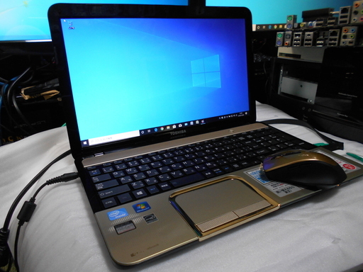 ノートパソコン 東芝 Dynabook T552 Windows10 HDD640GB 　　　メモリ4GB Blu-ray Office2007