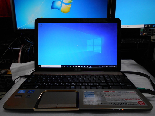 ノートパソコン 東芝 Dynabook T552 Windows10 HDD640GB メモリ4GB Blu 