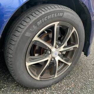 12/12日処分。4穴、またはフリード。ほぼ使ってないタイヤホイルセット。