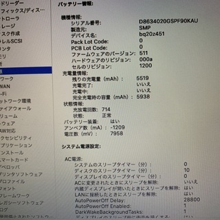 交渉成立　 MacBook Air 13.3インチ Mid 2013