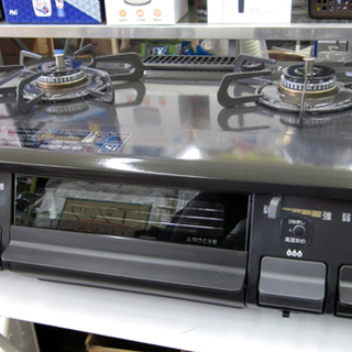 札幌 幅59cm 2018年製 美品 魚グリル未使用 LP/プロパンガス ガステーブル ガスコンロ パロマ PA-N41B 右強火