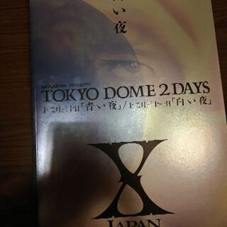 XJAPAN 白い夜1994年12月31日東京ドームツアー　パン...