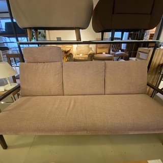 カリモク karimoku ソファ ブルーノパッション 3シーター 中古品