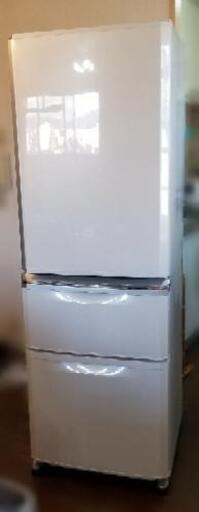 期間限定値下げ！ 三菱ノンフロン冷凍冷蔵庫 MR-C37S-W
