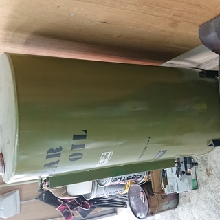 最終値下げ処分❕【50％ＯＦＦ】「ミリタリーテイスト　オイルタンク」　　70,000円→35,000円へ