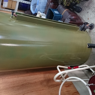 最終値下げ処分❕【50％ＯＦＦ】「ミリタリーテイスト　オイルタンク」　　70,000円→35,000円へ