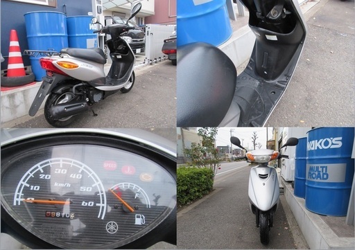 埼玉川口発！ヤマハ　ジョグ　４サイクル　シルバー 埼玉川口発！ヤマハ ジョグ シルバー 4サイクル 即引渡し可能！