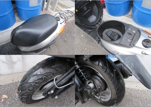 埼玉川口発！ヤマハ ジョグ シルバー 4サイクル 即引渡し可能！ 埼玉