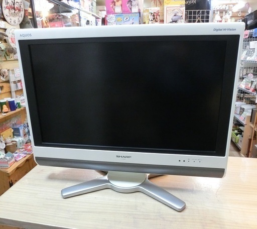 【販売終了しました。ありがとうございます。】SHARP　26インチ　液晶テレビ　LC-26D50　2009年製　中古品　/　アクオス