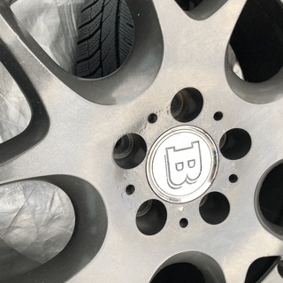 スタッドレスタイヤ　ブラバスタイプ18インチアルミ　ドイツ製　５穴　ミシュランX-ICE　245/50R/18　