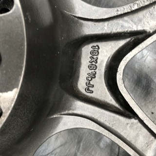 スタッドレスタイヤ　ブラバスタイプ18インチアルミ　ドイツ製　５穴　ミシュランX-ICE　245/50R/18　