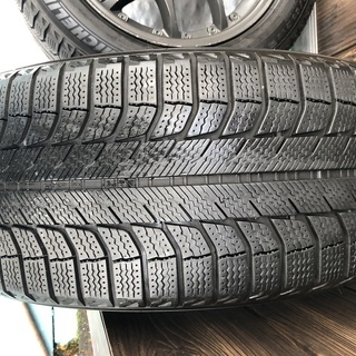 スタッドレスタイヤ　ブラバスタイプ18インチアルミ　ドイツ製　５穴　ミシュランX-ICE　245/50R/18　