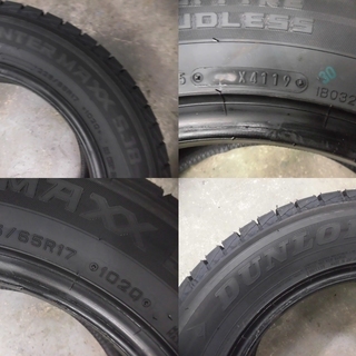 新品19年★225/65R17★ダンロップ４本　#45