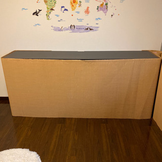 未使用　カリモク　収納　ネイビ 