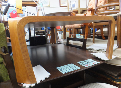 ローテーブル 天童木工 tendo 幅121cm ナチュラル 曲木 ペイペイ対応 札幌市西区西野