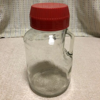 梅酒のガラス瓶