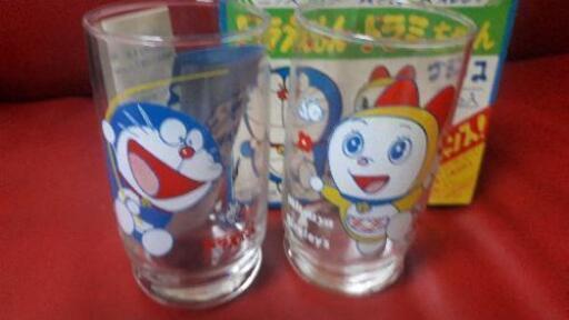 ドラえもんのアンティークグラス　当選品