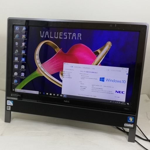NEC VALUESTAR 20型モニタ一体型パソコン VN370/C Office2007付 Core