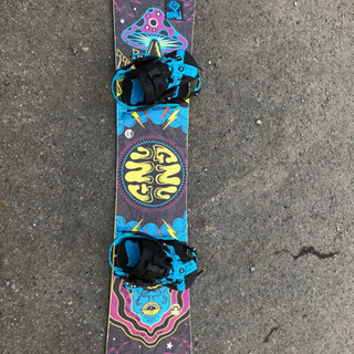 GNUスノーボード&ROMEバインディング